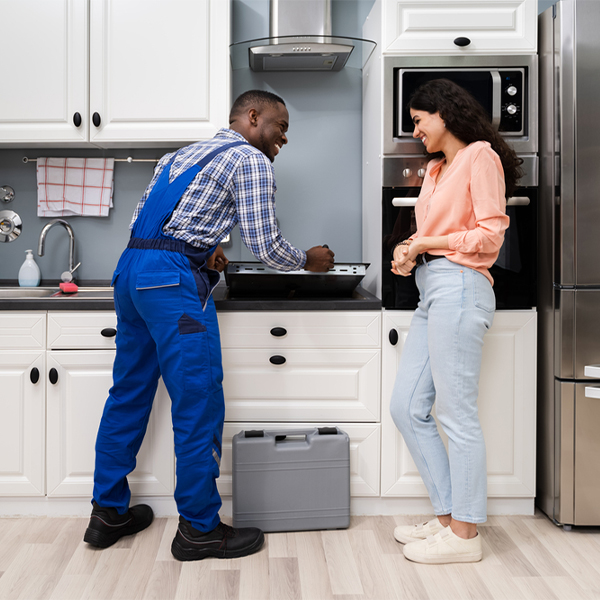 can you provide an estimate for cooktop repair before beginning any work in Emlyn KY